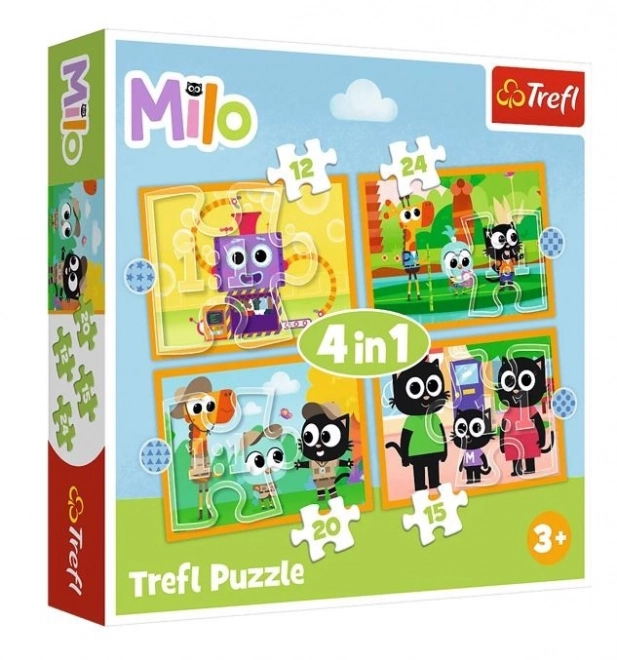 Puzzle Milo si prietenii lui