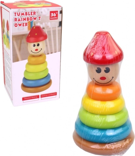 Turn de lemn pentru copii 17 cm
