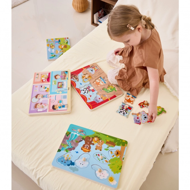 Puzzle VIGA animale muzicieni