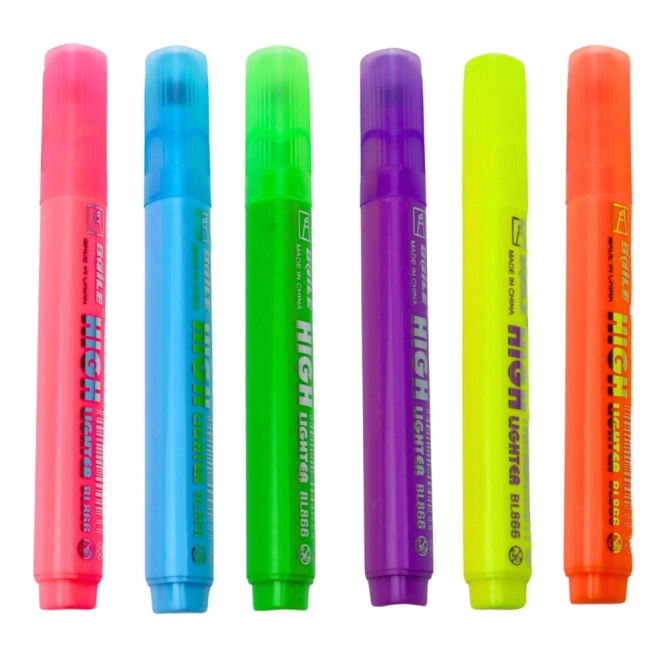 Set de marcatoare neon 6 buc