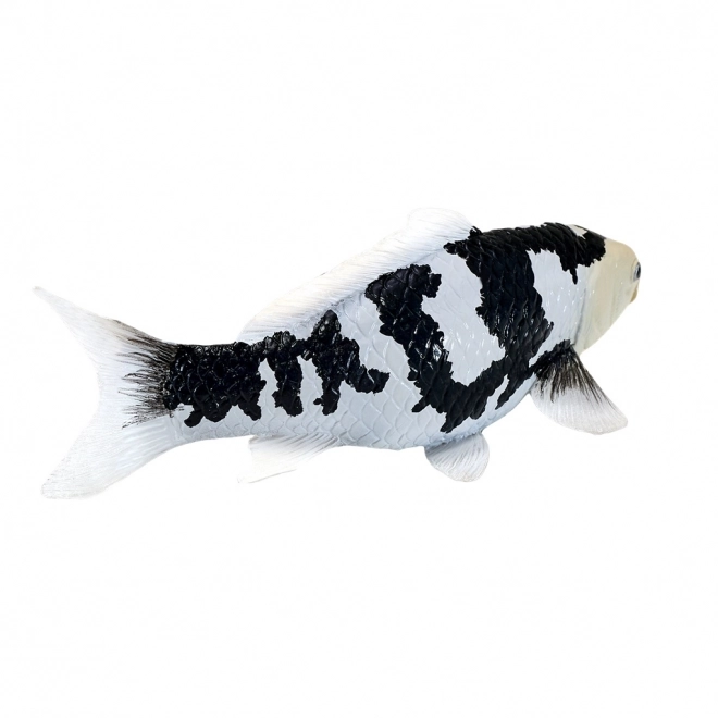 Figurină Mojo crap Koi Shiro Utsuri