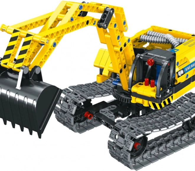 Set de construcție 2 în 1 Excavator/Robot