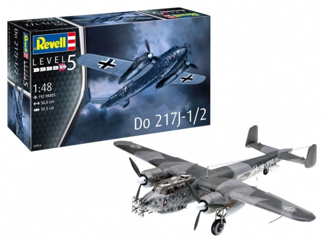 Model plastic avion Dornier DO 217J 1/48