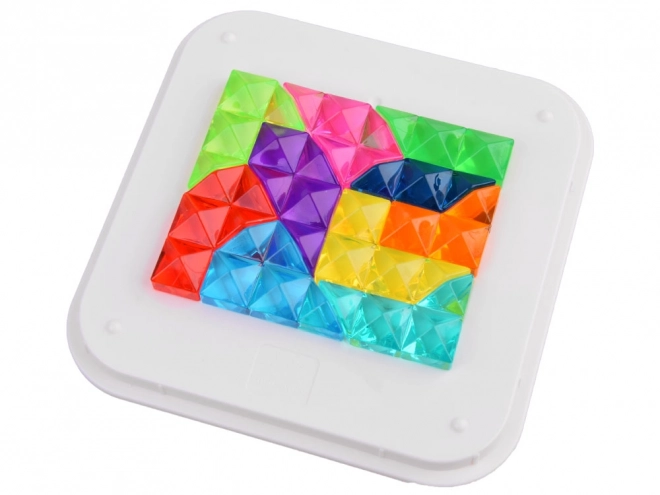 Puzzle cu diamant colorat