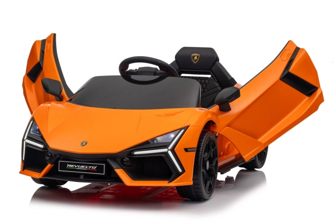 Mașină electrică pentru copii Lamborghini Revuelto portocalie