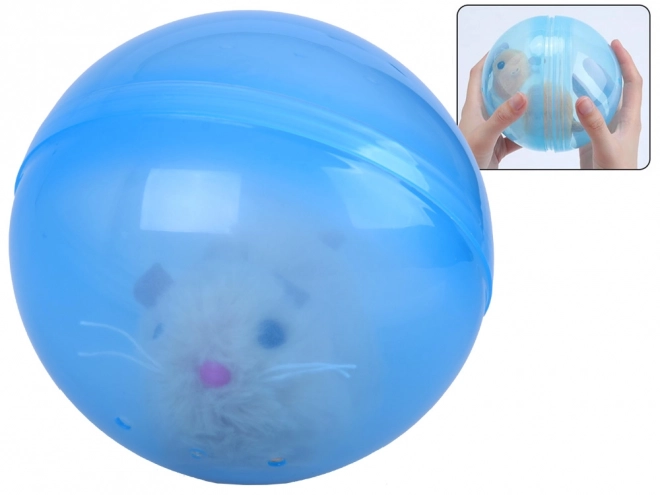 jucărie interactivă hamster în bilă