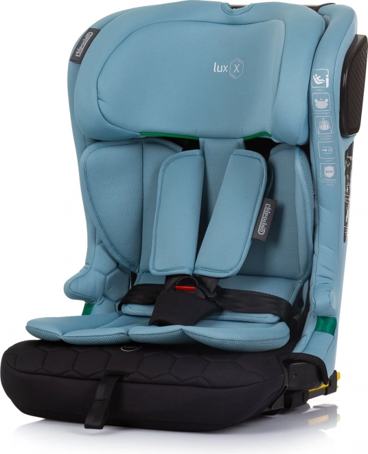 Chipolino scaun auto Lux X i-Size Isofix albastru pastel,verde