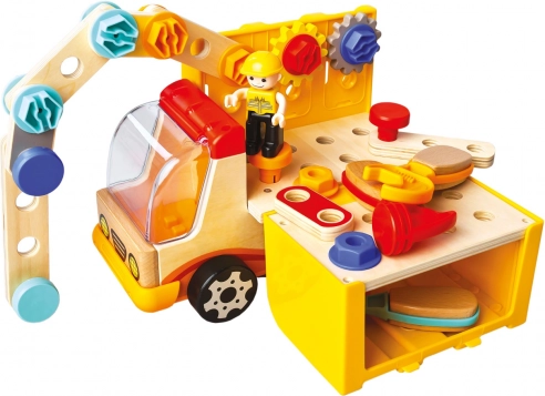 Set de construcție cu unelte și 30 de piese