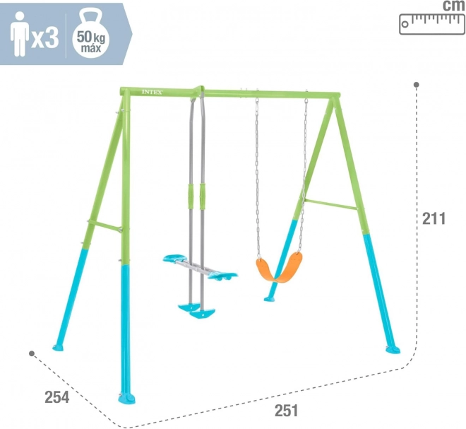 Leagăn de grădină pentru copii INTEX Glider