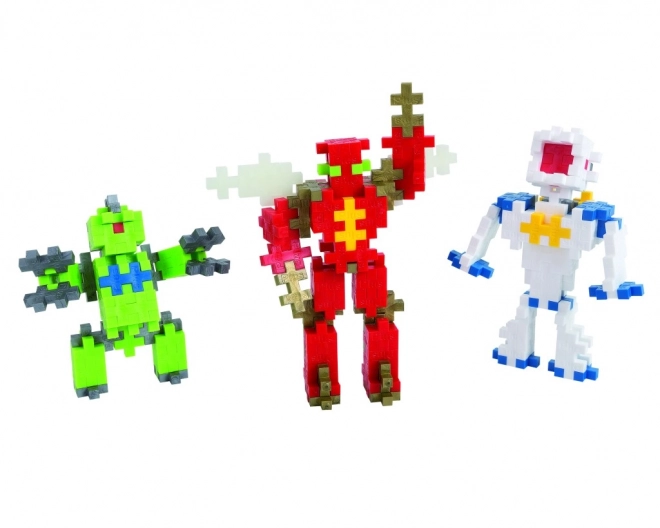 Plus-Plus set construcție roboți