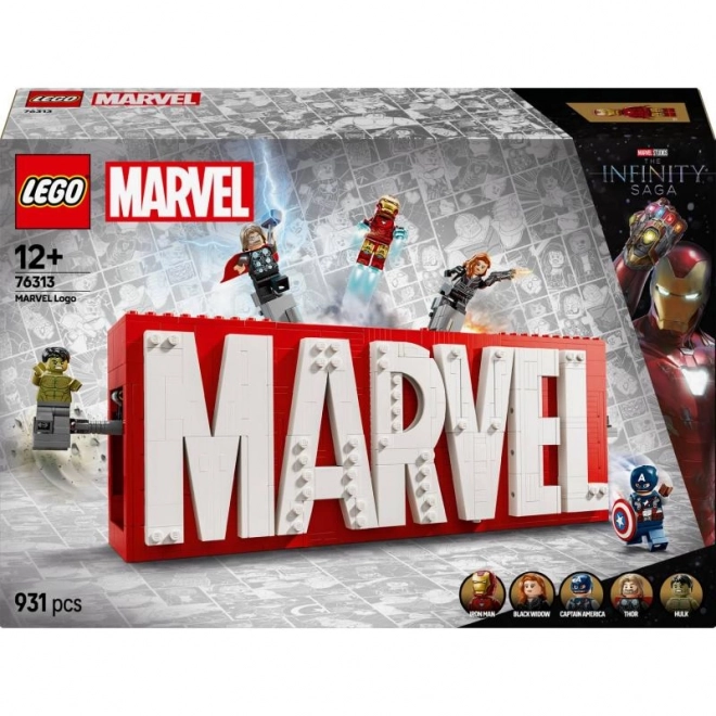 Set de construcție super-eroi MARVEL cu minifigurine