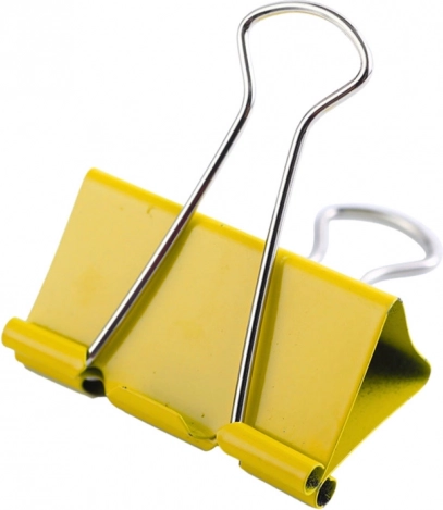 Set de cleme colorate pentru birou 25 mm 8 buc