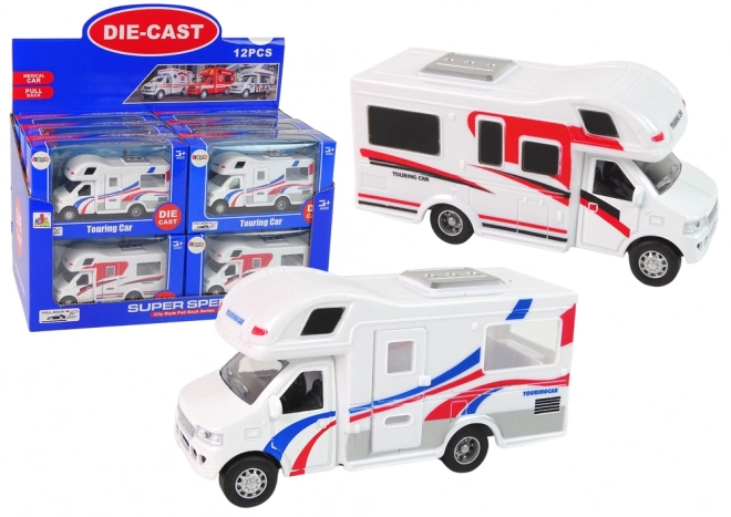 Mini camper cu propulsie prin frecare