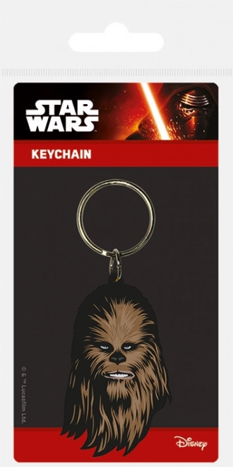 Breloc de cauciuc cu motiv Chewbacca - Star Wars