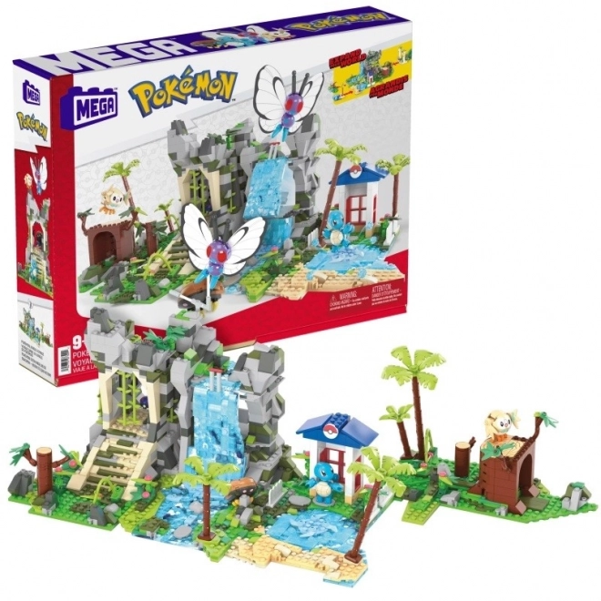1362 de cărămizi Mega Pokémon aventură în junglă