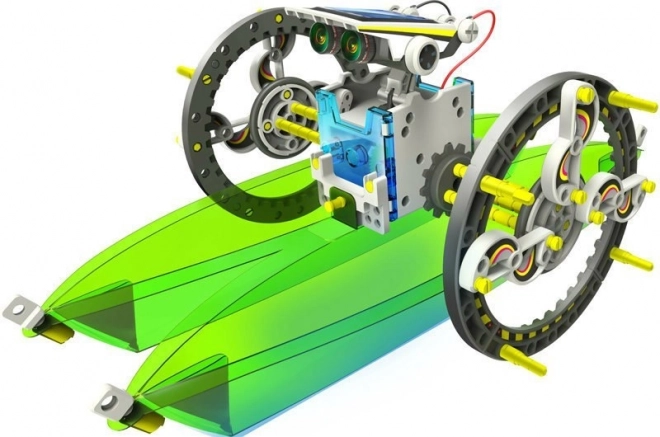 Set constructie roboti solari 14 în 1