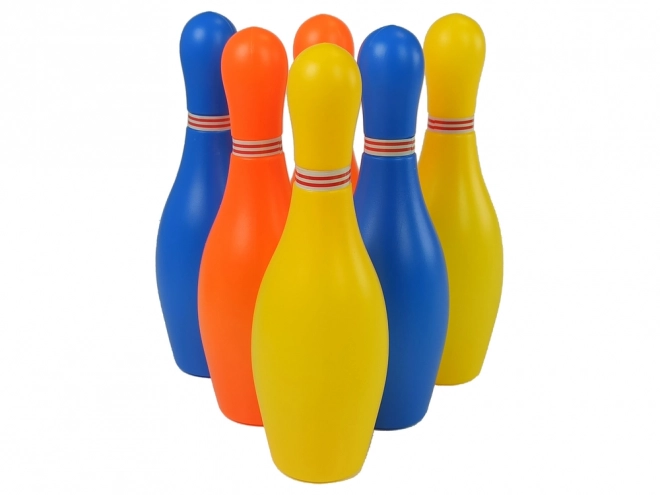 Set de bowling colorat pentru copii