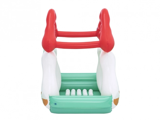 Piscină gonflabilă cu mingi Ciupercuța Bestway Fisher Price