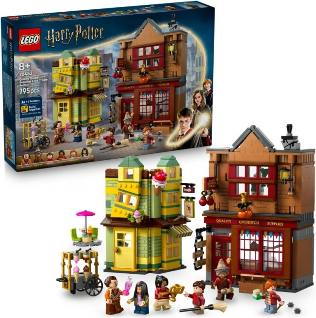 Necesități Premium pentru Quidditch și Gelaterie LEGO Harry Potter