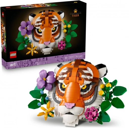 lego art colecția de animale – tigru
