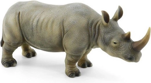 Figurină rinocer alb 28,5 cm