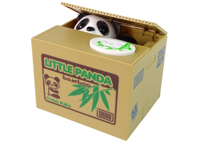 pușculiță panda economisire bani