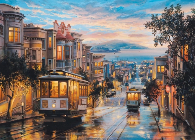 Puzzle Cerul Tramvaielor 1000 de piese