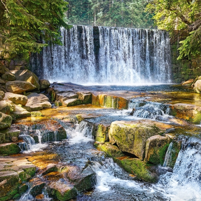 Puzzle Cherry Pazzi Cascada din Pădure 2000 Piese