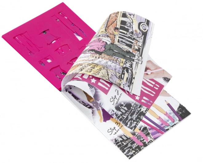 Set creativ design de modă pentru tineri designeri