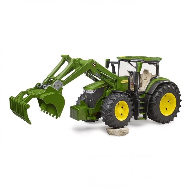 Tractor Bruder John Deere 7R 350 cu încărcător frontal