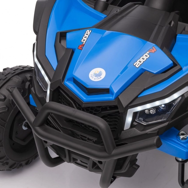 Vehicul electric pentru copii Buggy Madman UTV-MX albastru
