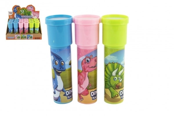 Kaleidoscop Dino din plastic 13cm