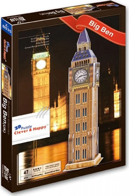 Puzzle 3D Big Ben de la Clever&Happy