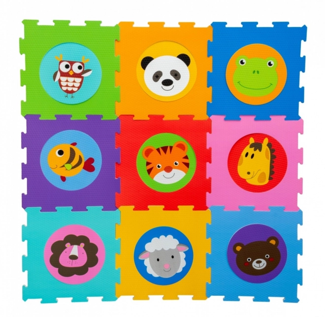 Covoraș puzzle din spumă - Animale