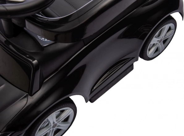 Vehicul de împins pentru copii cu mâner Mercedes 3v1 negru
