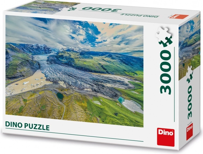 Puzzle Dino insula ghețar 3000 piese