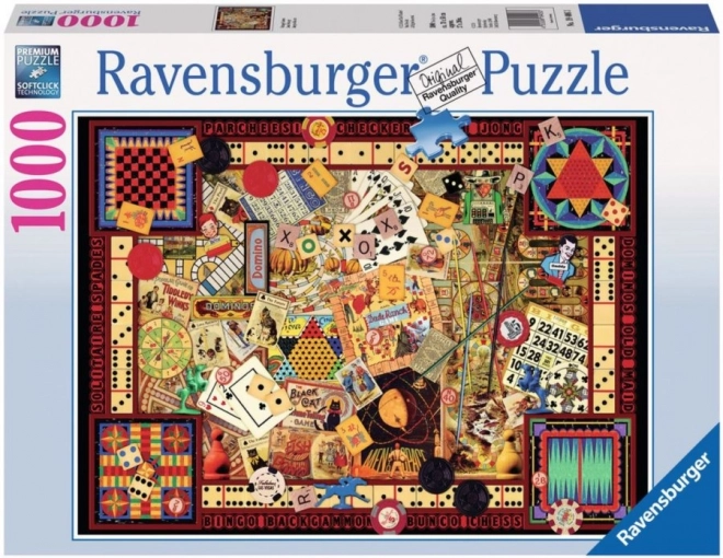 Puzzle Ravensburger jocuri clasice