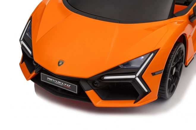 Mașină electrică pentru copii Lamborghini Revuelto portocalie
