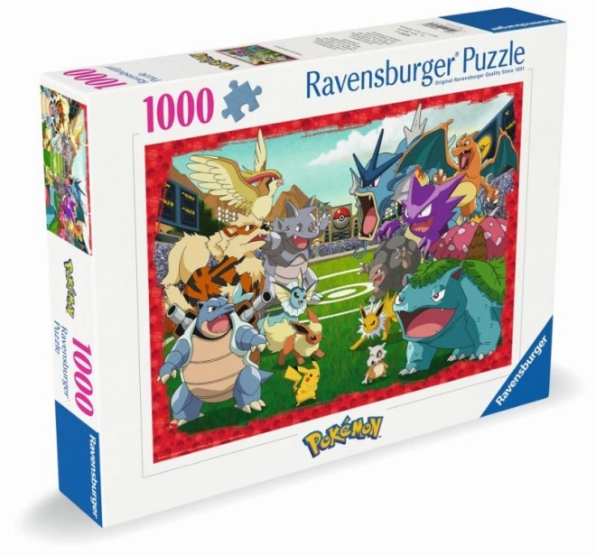 Puzzle 1000 de piese cu tema Pokémon