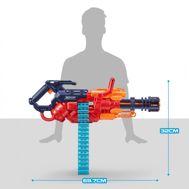 Aruncătorul X-Shot Crusher cu 48 de proiectile din spumă
