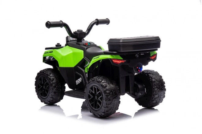 ATV pentru copii cu baterie verde