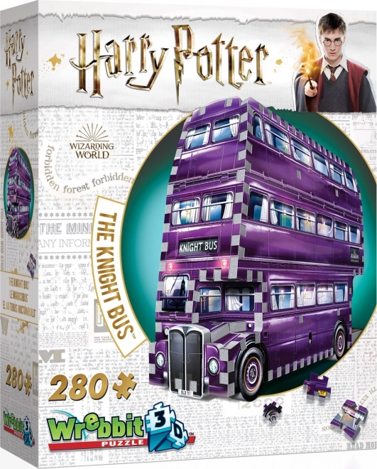 puzzle 3D Wrebbit autobuzul magic Harry Potter