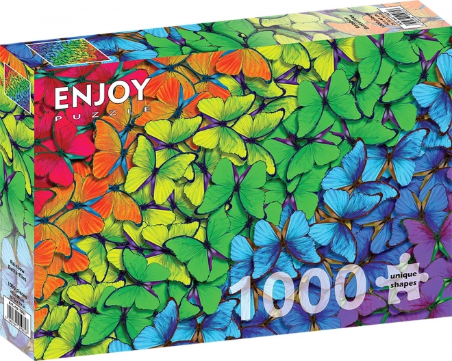 Puzzle fluturi curcubeu 1000 piese