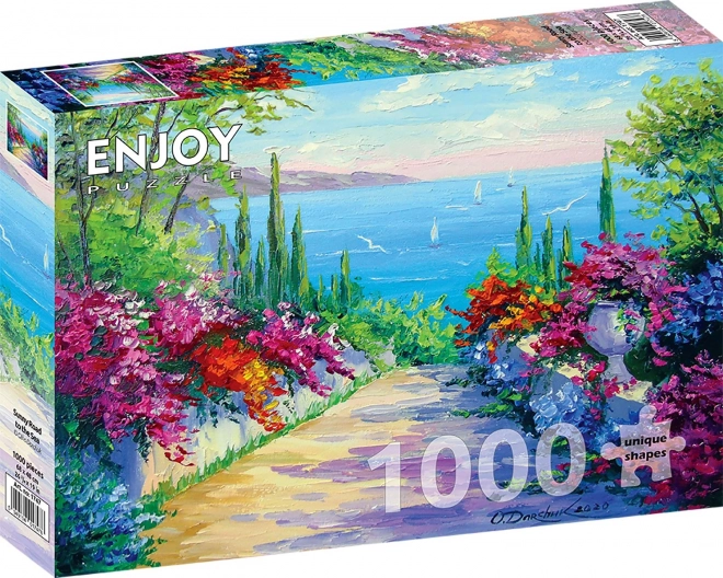 Puzzle ENJOY Calea însorită spre mare 1000 piese