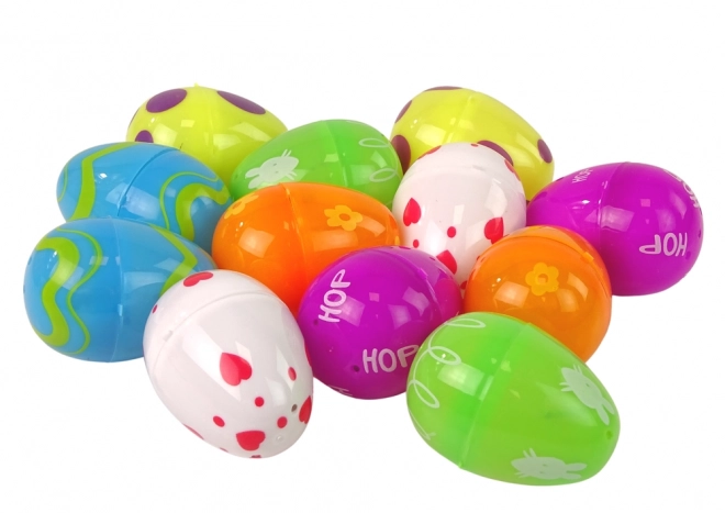 Set ouă de Paște squishy 12 bucăți