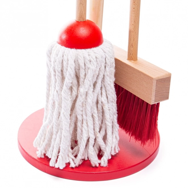 Set de curățenie roșu Bigjigs Toys