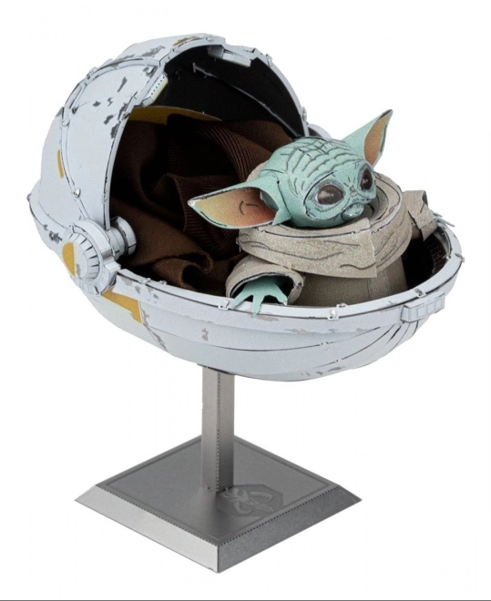 Puzzel 3D Metal Earth Star Wars Mandalorian: Copilul