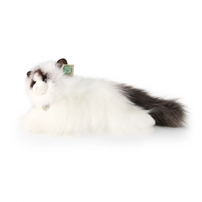 Pisică de pluș Ragdoll 35 cm ecologică