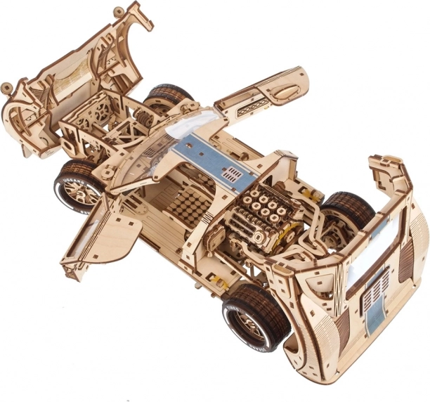 Puzzle mecanic 3D din lemn Ugears Endurance Racer