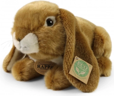 Rappa iepure de pluș maro 25 cm eco‑friendly